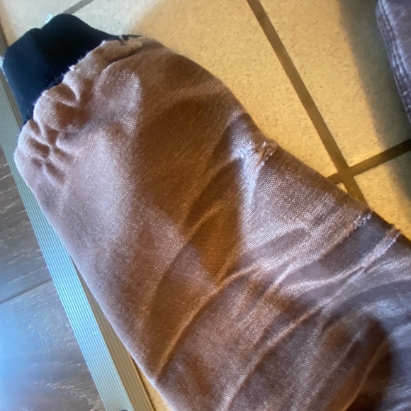 Carhartt Brown Hooded Jacket vintage with Logo - Picture 7 of 13